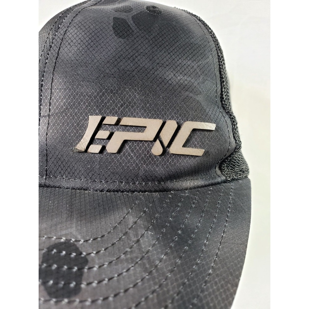 EPIC‎ Trucker Hat Snapback Black Camo Mesh Richardson Virgil Patch